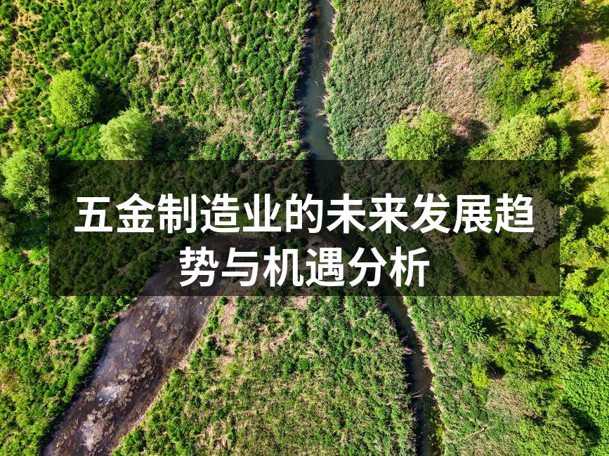 五金制造业的未来发展趋势与机遇分析